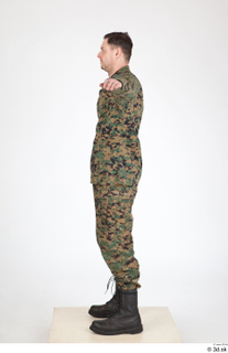Photos Army Man in Camouflage uniform 8 Camouflage t poses…